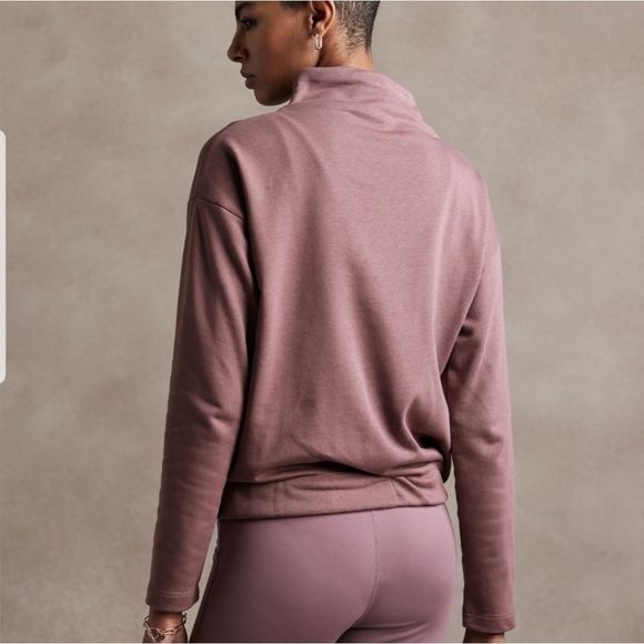 Banana Republic Tie-Waist Oversized Sweatshirt - Picture 6 of 11